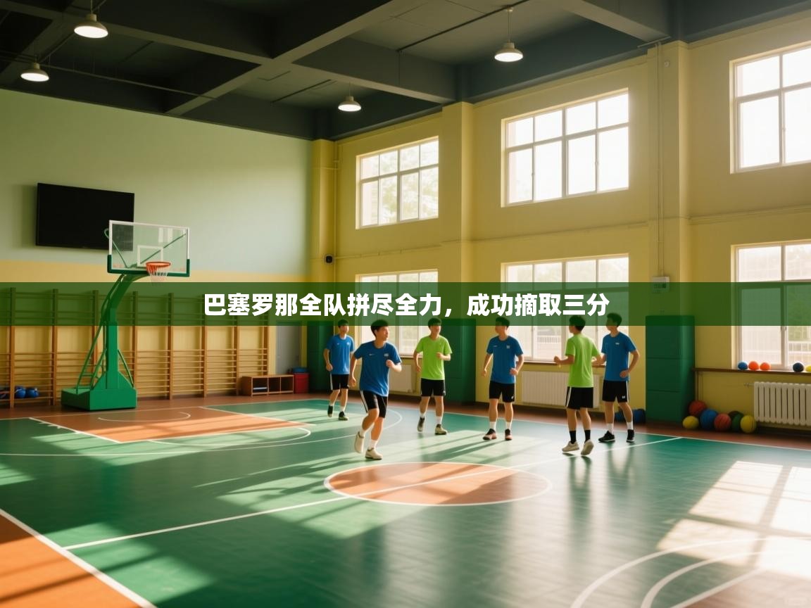 巴塞罗那全队拼尽全力,成功摘取三分 第1张