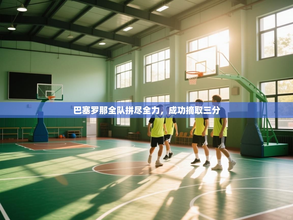 巴塞罗那全队拼尽全力,成功摘取三分 第2张