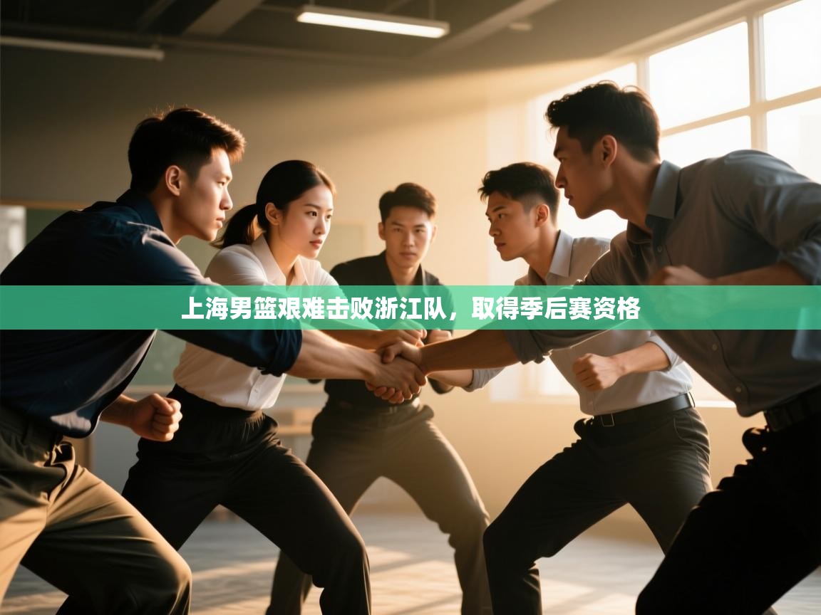 上海男篮艰难击败浙江队,取得季后赛资格 第2张